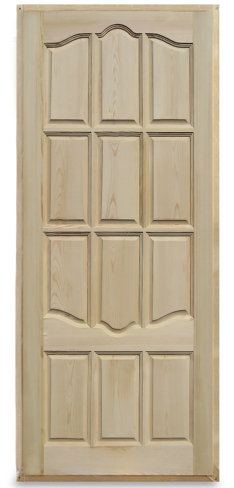 Деревянная дверь ОПТИМА. Б/С. 80 см.