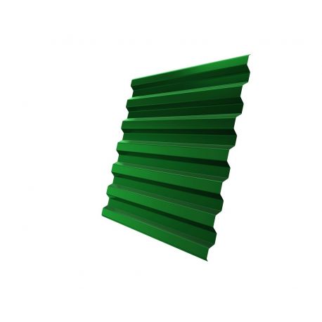 Профнастил зелёный С-21  (1,050х2м*0,4мм.)