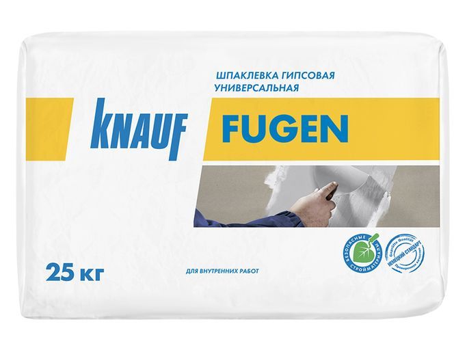 Шпаклевка гипсовая универсальная Knauf Фуген (25 кг)