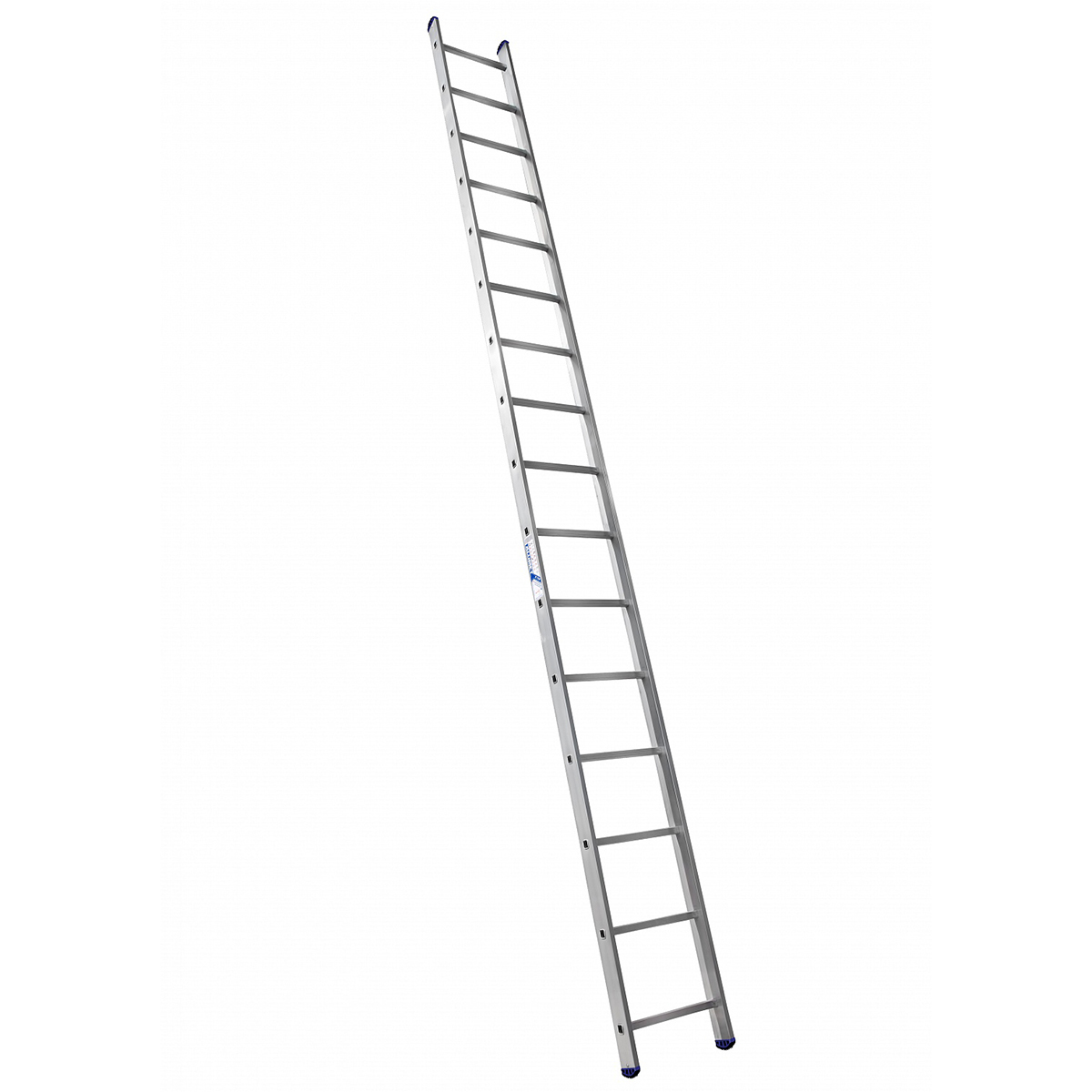 Лестница приставная односекционная Alumet H1 5116, алюминиевая, 16 ступеней, 4,5 м