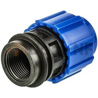 Муфта компрессионная с внутренней резьбой 20х1/2", ТПК-Аква, Политэк
