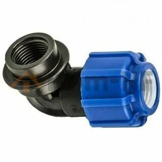 Отвод компрессионный с внутренней резьбой 20х1/2", ТПК-Аква, Политэк
