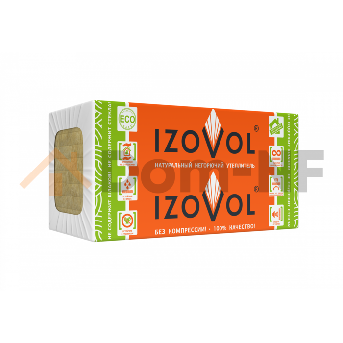 IZOVOL Л-35, 1200Х600 х 50 мм, (8 Плит, 5,76 КВ.М)
