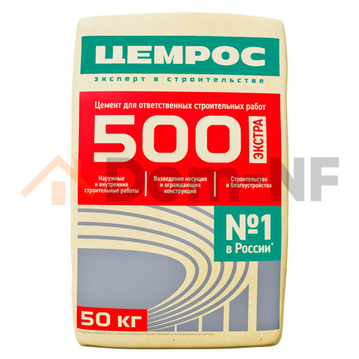 Цемент Цемрос 500, 50кг.