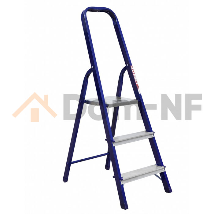 Стремянка Alumet М8403, стальная, 3 ступени, 1,31 м