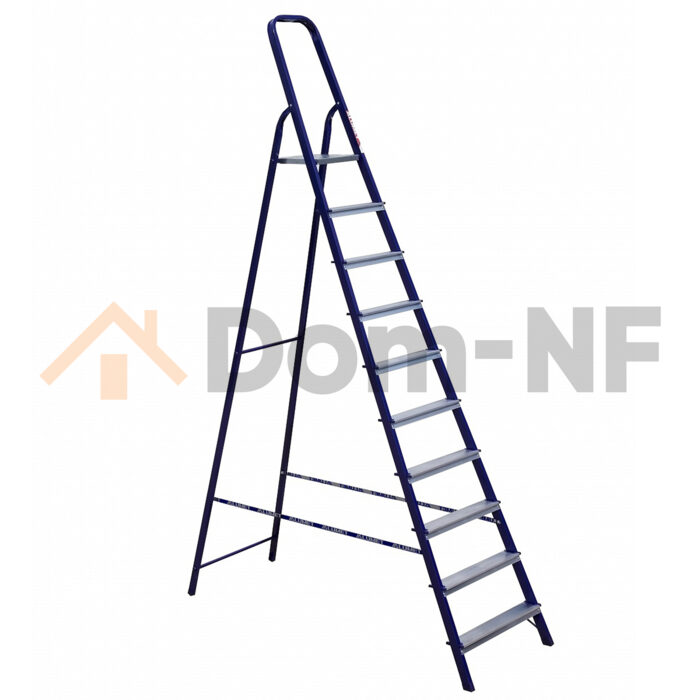 Стремянка Alumet М8410, стальная, 10 ступеней, 2,92 м